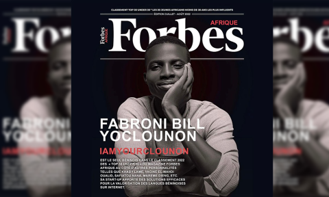 Un béninois dans la liste des célébrités de moins de 30 ans !