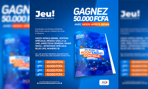 Les gagnants du jeu concours avec MOOV AFRICA BENIN