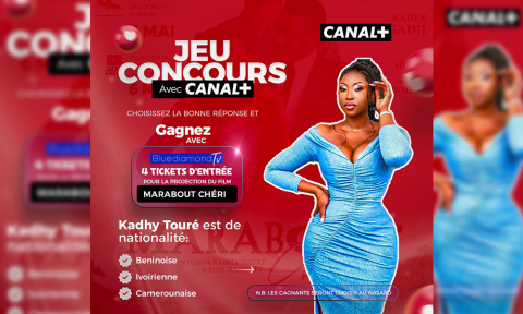 Les gagnants du jeu concours avec Canal+Benin !
