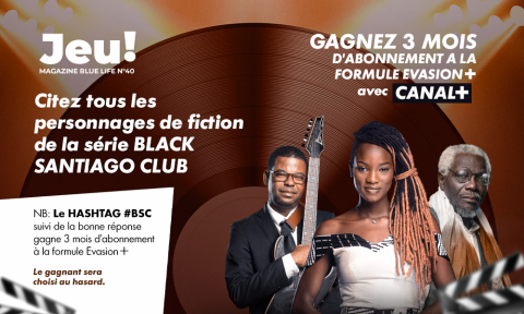 Le gagnant du jeu concours avec Canal+ Benin